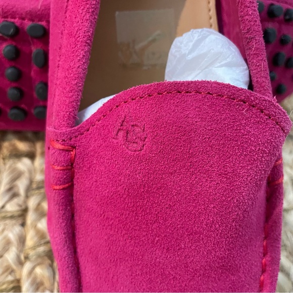 AG Comfort Faux Suede Flats Loafers Casual Women's Shoes Pink (Size 39) - Picture 6 of 10